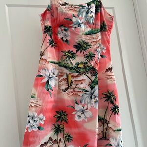 KY’s Pink Spaghetti Strap Sundress Resort Wear Mini